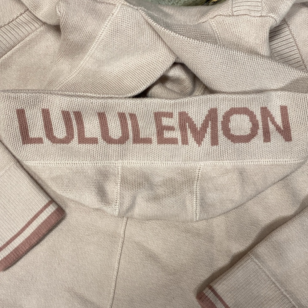 lululemon athletica Light Pink Hooded Sweater - Picture 7 of 8